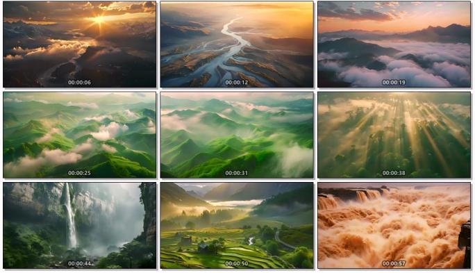 祖国大好山河   中国风景
