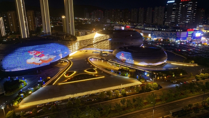 连云港海州区夜景