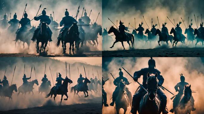 中国古代军队骑马厮杀3