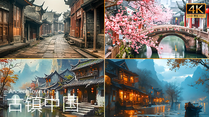 古镇中国合集 古色古香乡村民俗旅游景点