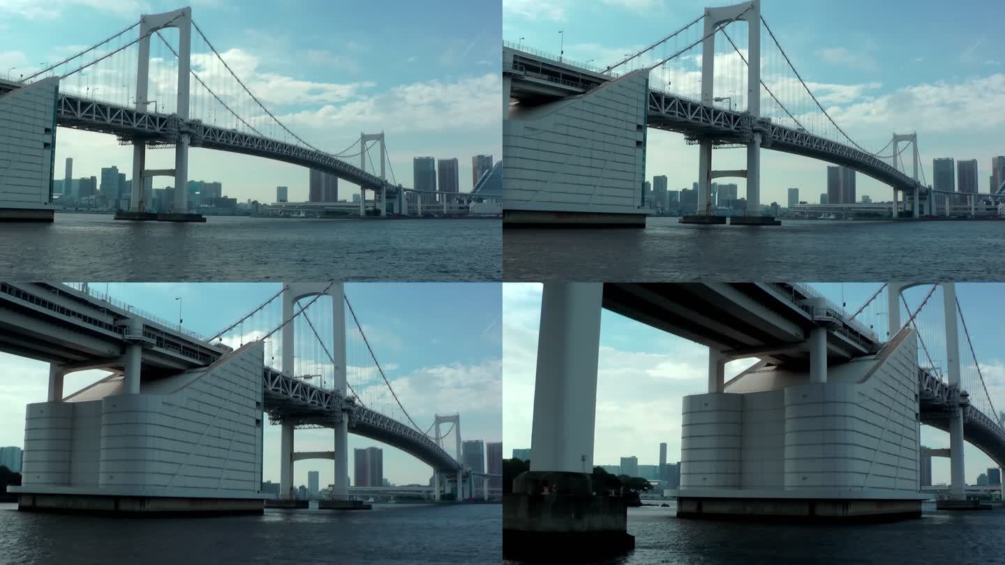 日本东京台场的彩虹桥