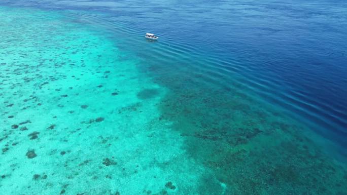 仙本那海岛水屋 航拍无人机运镜