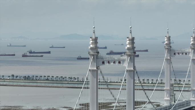 港岛大桥（白天）航拍