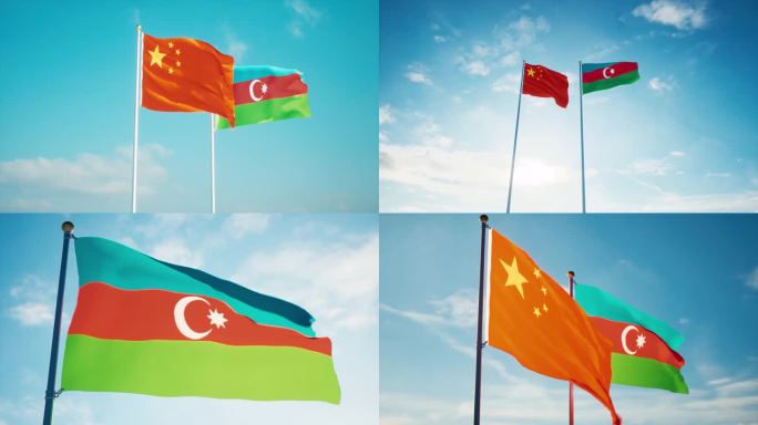中国阿塞拜疆国旗中阿关系中阿建交阿塞拜疆