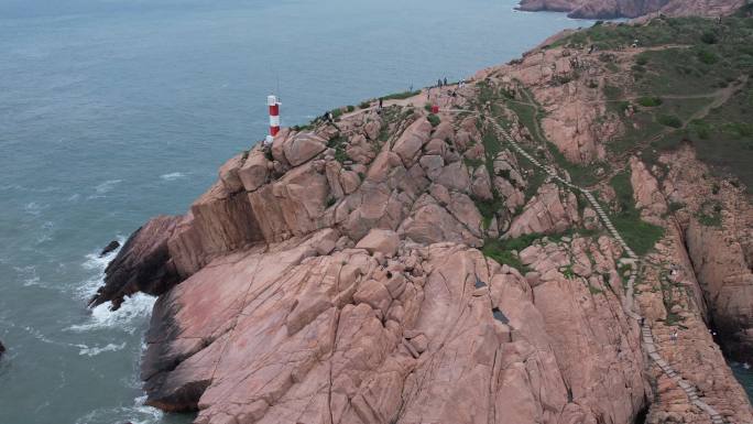 福建霞浦吕峡灯塔航拍