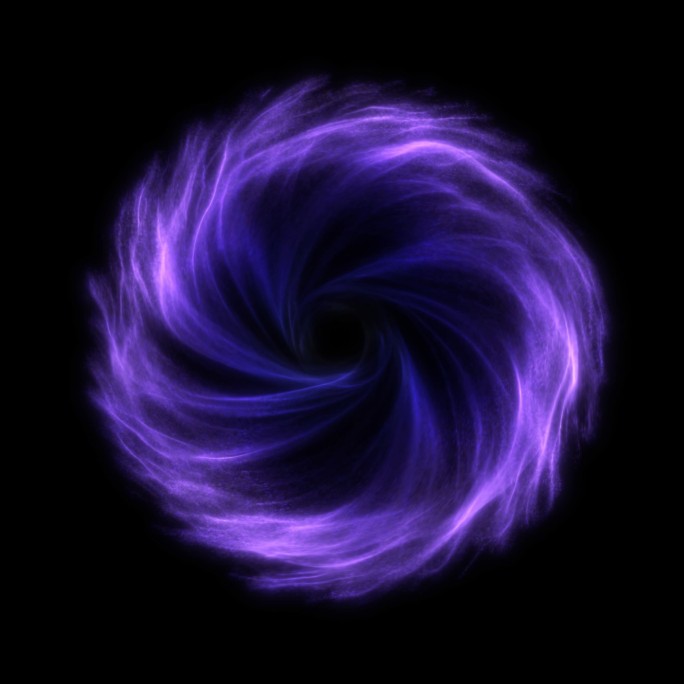 紫色魔法能量漩涡带通道