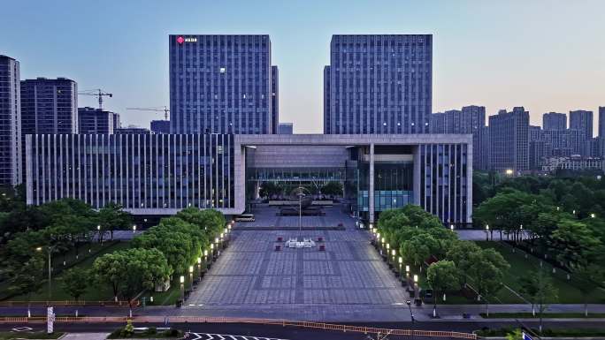 杭州开发区财政局航拍