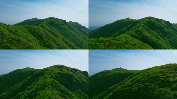 浏阳大围山七星岭航拍