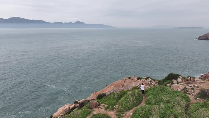 中国福建省宁德市霞浦县海岸线航拍