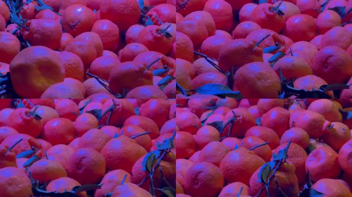 橘子水果上的荧光剂防腐剂1