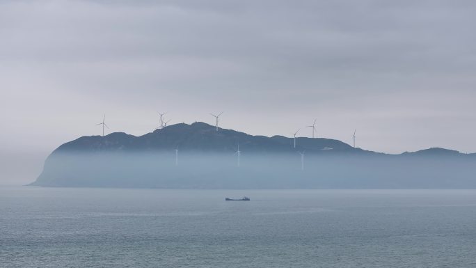 中国福建省宁德市霞浦县海岸线航拍