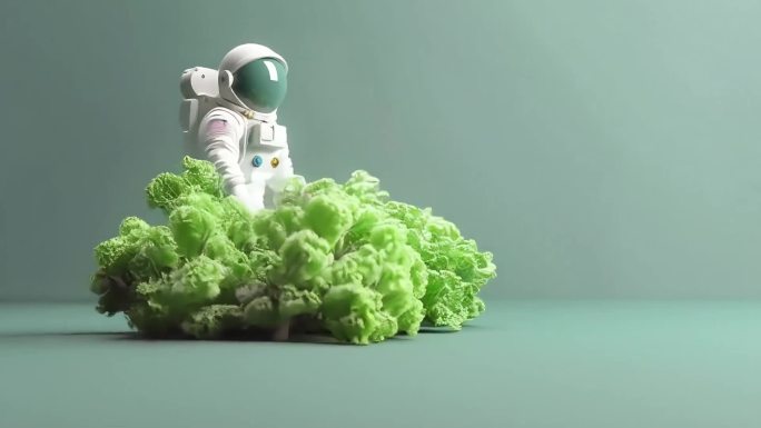宇航员种菜