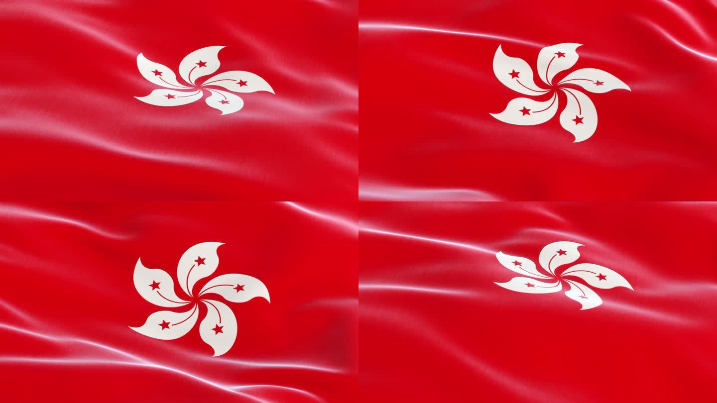 香港紫荆花区旗旗帜