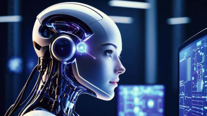 未来AI人工智能机器人
