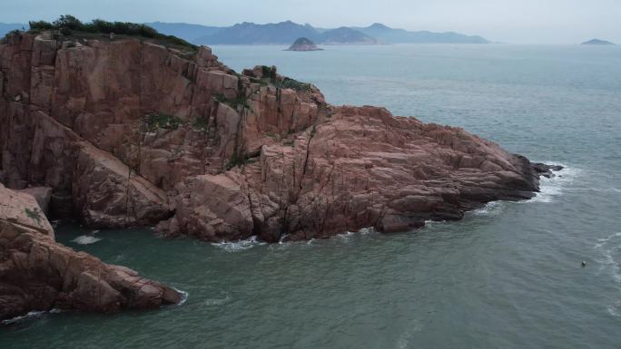 中国福建省宁德市霞浦县海岸线航拍