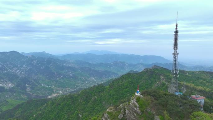 4K 临沂龟蒙山景区航拍