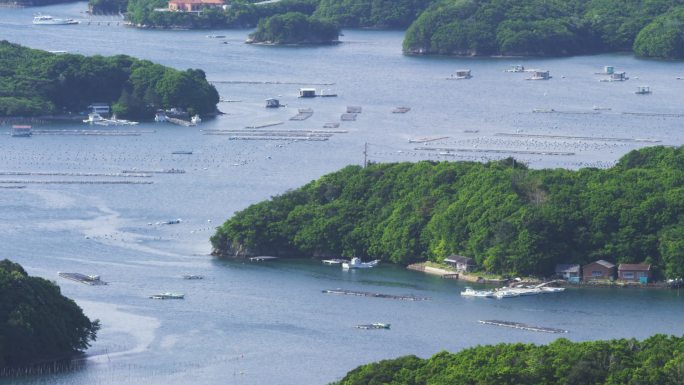 日本三重岛岛半岛的前湾