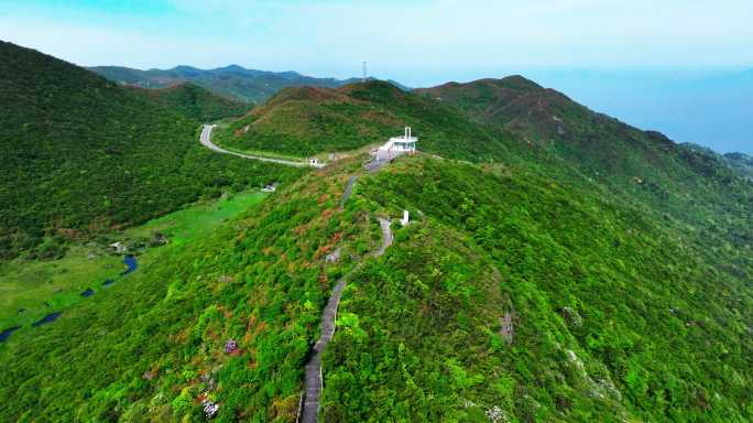 浏阳大围山七星岭航拍