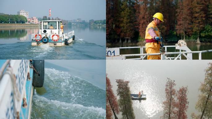 水域生态环境治理河道清理城市生态保护