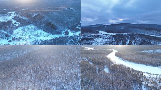 大兴安岭林海雪原风光合集