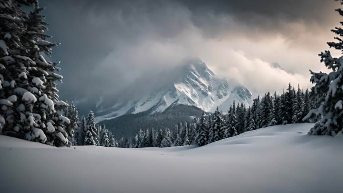 林海雪山 长白山