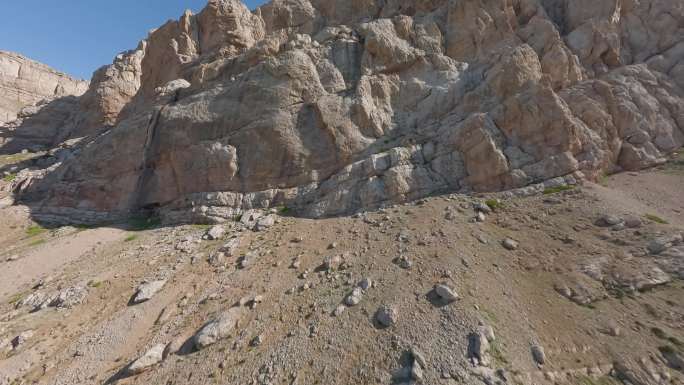 新疆伊犁风景 昭苏 白石峰 FPV穿越机