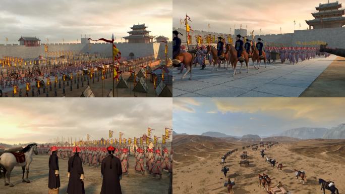 出征伊犁左宗棠古代出兵战争