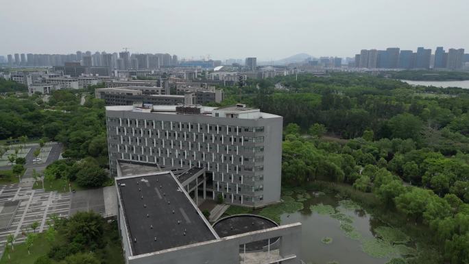 4K航拍安徽大学磬苑校区