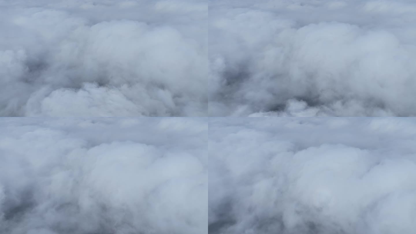俯拍云层俯拍云海俯拍云朵俯视白云特写云朵