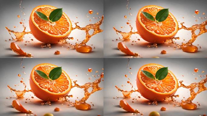 橘子广告拍摄片段