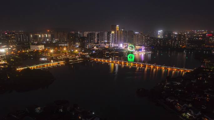 南京百家湖夜景延时 高码率