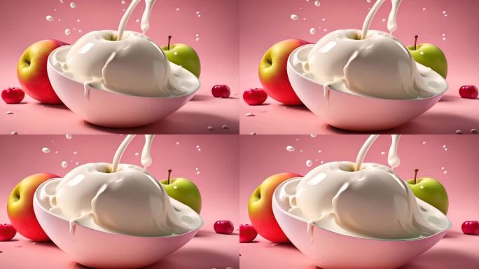 红富士宣传片段果实苹果