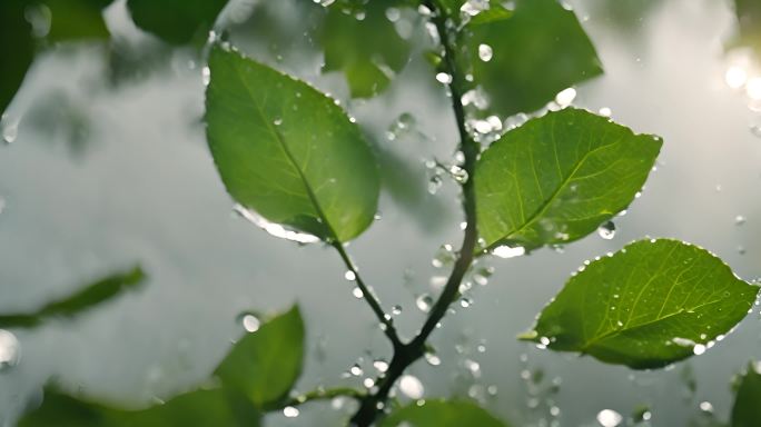 唯美的叶子植物