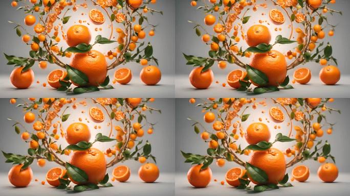 橘子广告拍摄片段
