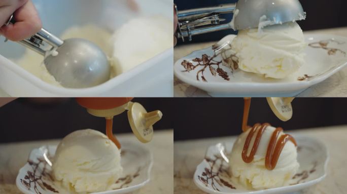 焦糖香草冰淇淋制作