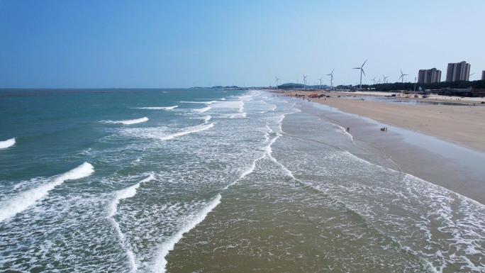福建漳州海滩沙滩