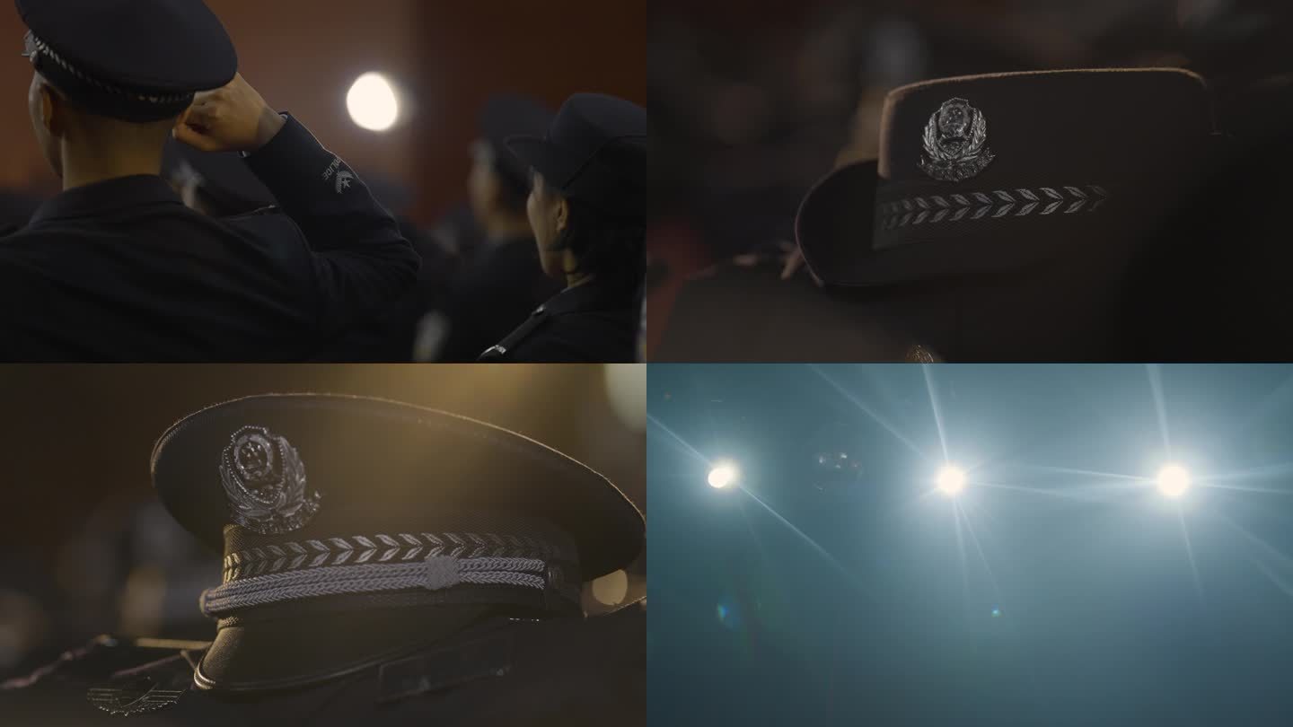 警察荣誉警帽奖章奖杯公安