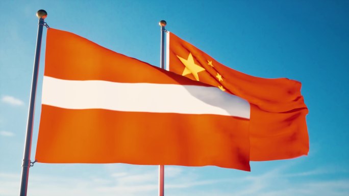 中国拉脱维亚国旗中拉关系中拉建交中拉友好