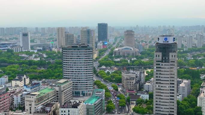 浙江省宁波市海曙区城隍庙天封塔天一广场亚