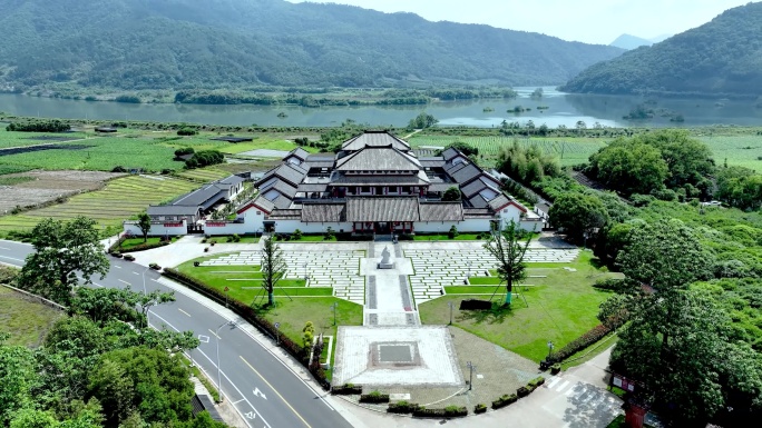 古越汉城闽越王城遗址武夷山福建航拍