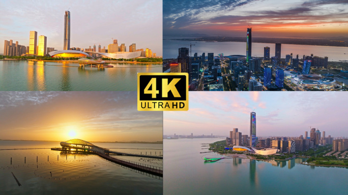 苏州湾东太湖旅游度假区日落延时日转夜夕阳