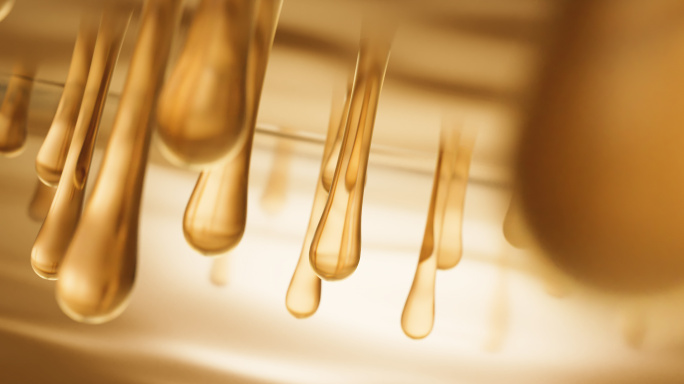 金色精华 玻尿酸水油分子萃取