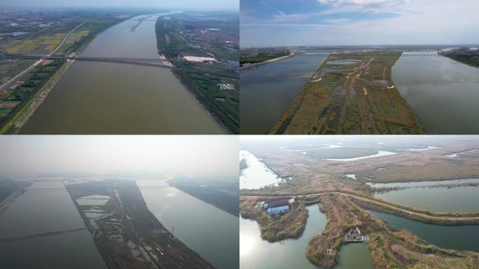 天津海河防潮工程 海河风景 天津湿地