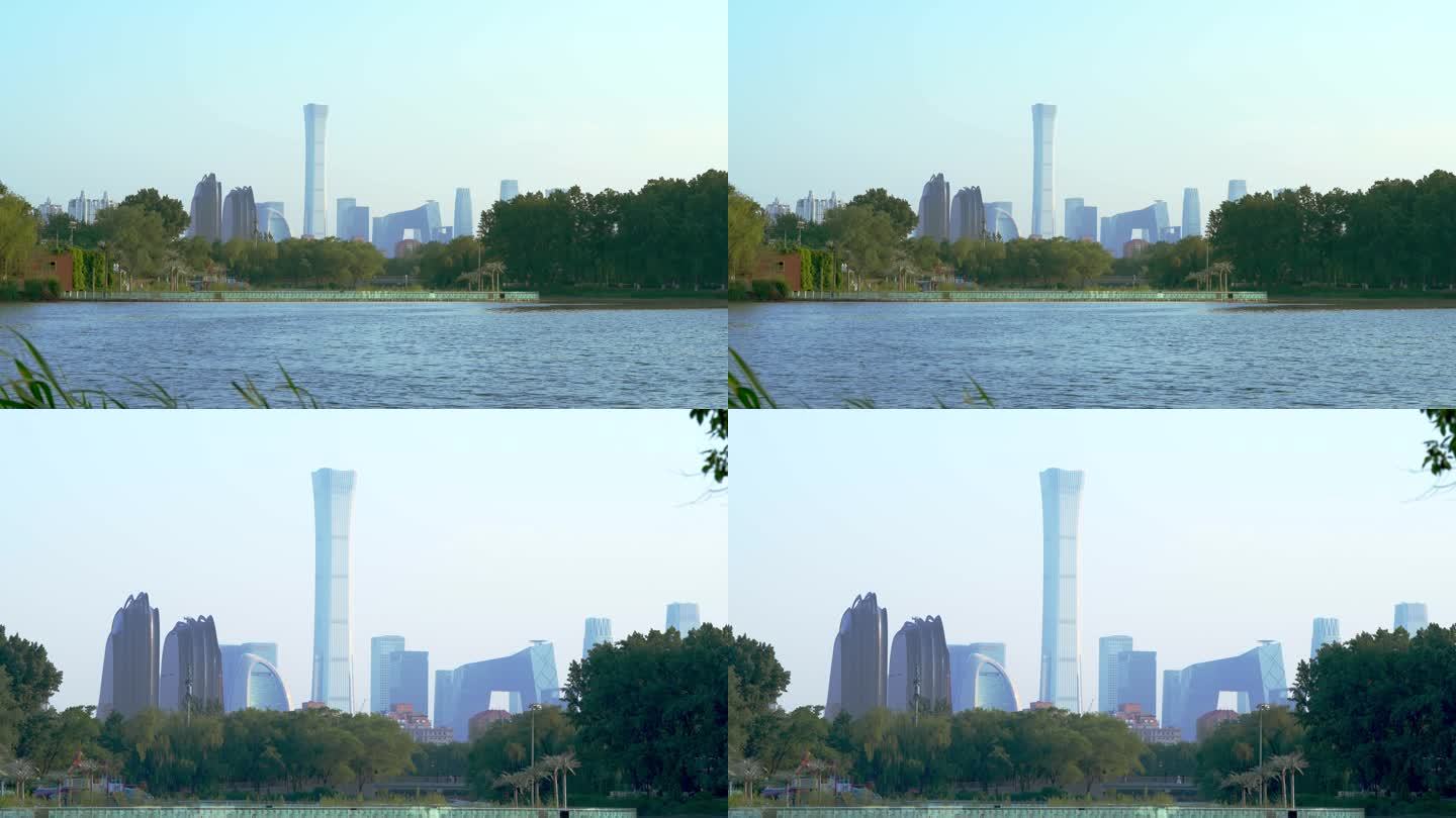 北京国贸中国尊地标建筑现代建筑国贸三件套