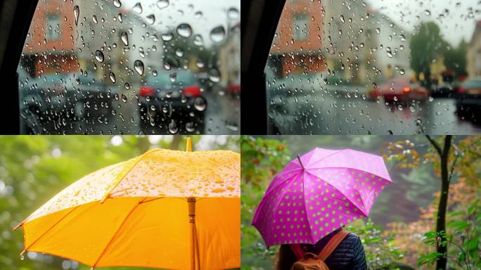 城市的雨天