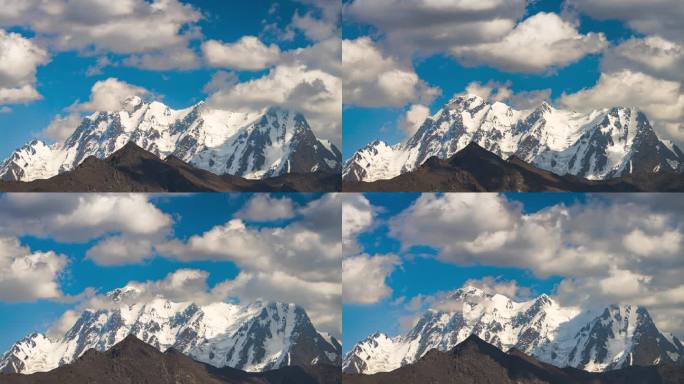 博格达峰4K延时