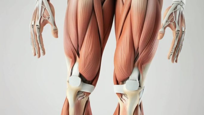大腿肌肉骨骼人体器官