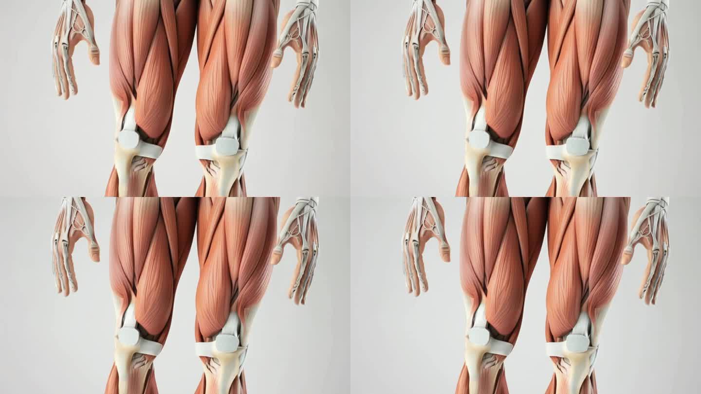 大腿肌肉骨骼人体器官