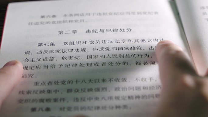中国共产党纪律处分条例 党纪学习