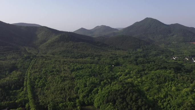 溧阳1号公路神女之心林场瓦屋山丫髻山航拍